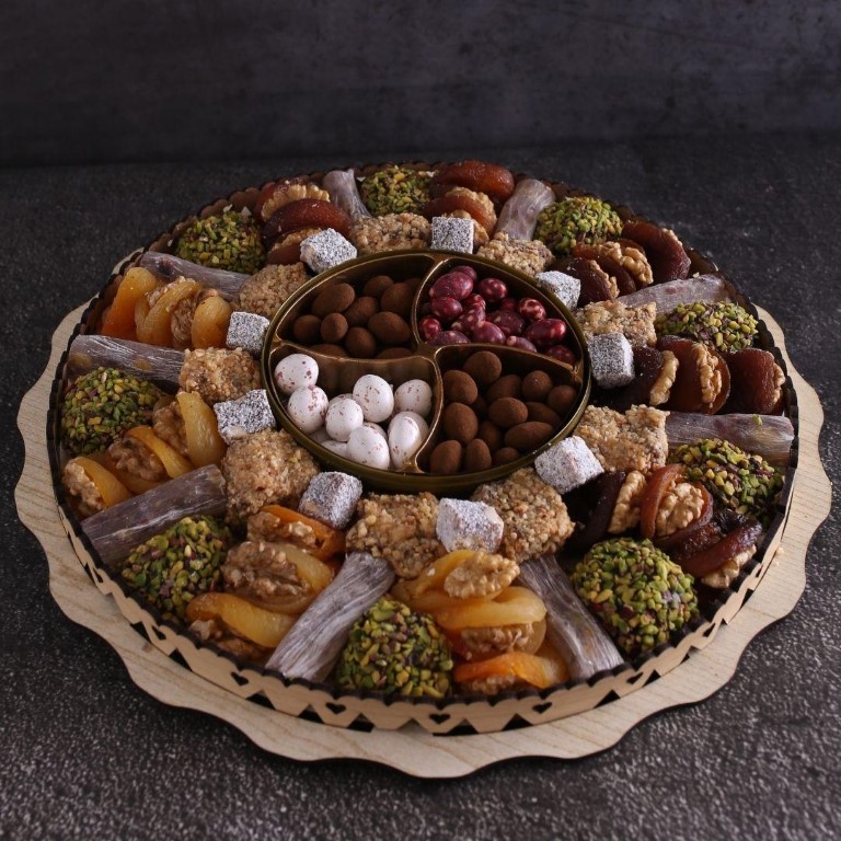 Hediyelik Kayısı Tabağı 12 2000 Gr.